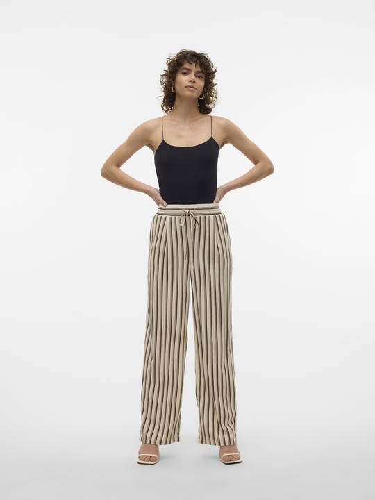 Image du produit Vero Moda VMJESMILO Pantalon à taille moyenne Pantalon à coupe large (S)