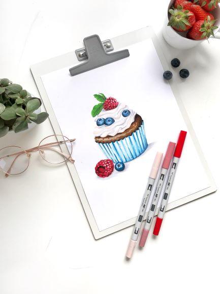 Image du produit Tombow Stylo à double brosse ABT PRO (Pastel, 12 x)