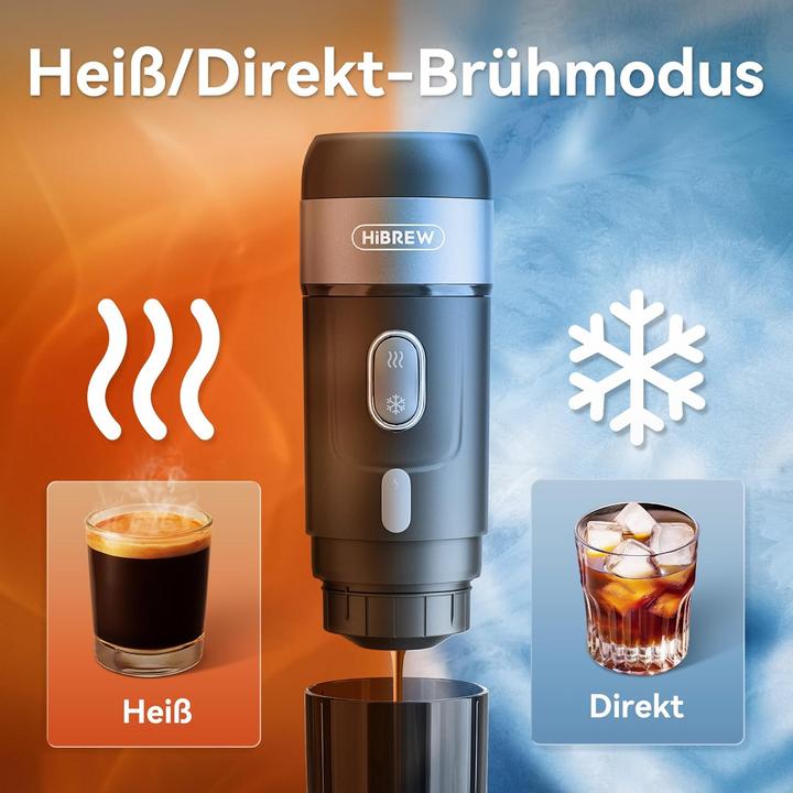 Actual product image HiBREW H4A Portable coffee machine (0.06 l)