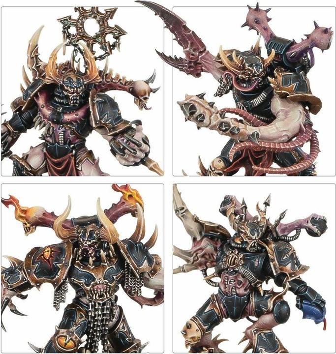 Produktbild Games Workshop Warhammer 40.000 - Chaos Space Marines Combat Patrol (Kunststoff)