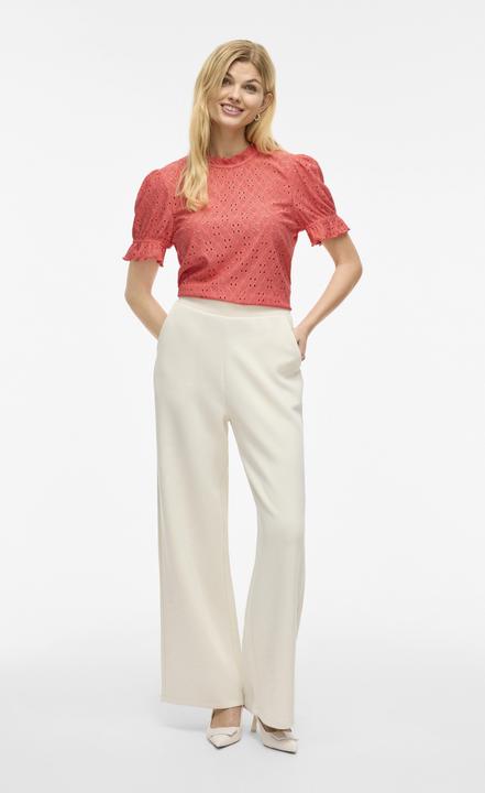 Actual product image Vila Besticktes Oberteil mit kurzen Ärmeln (XXL)