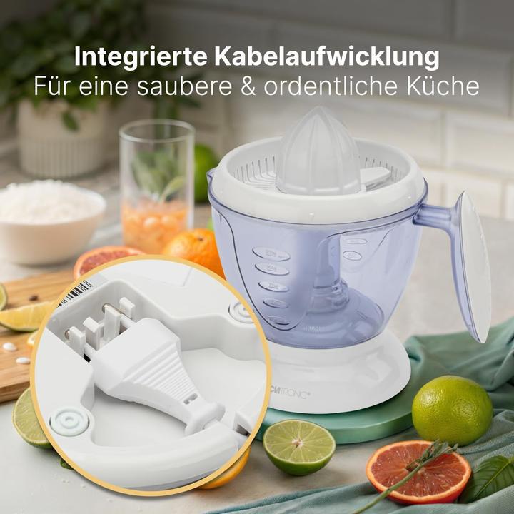 Immagine prodotto Clatronic Elektrische Saftpresse mit Start-/Stoppfunktion 1,2 L