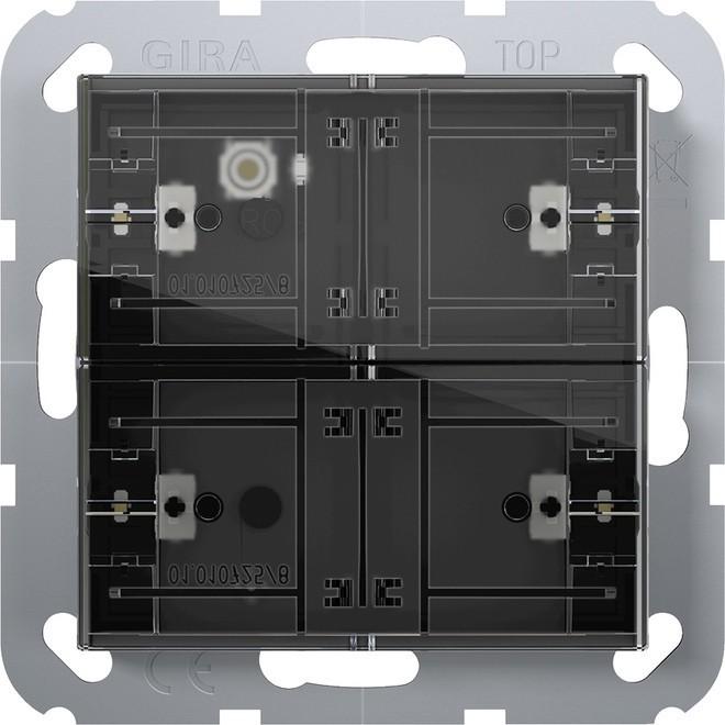 Actual product image Gira 501200 push-button sensor 4 Standard 2f KNX S