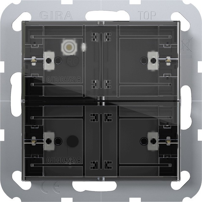 Actual product image Gira 501200 push-button sensor 4 Standard 2f KNX S