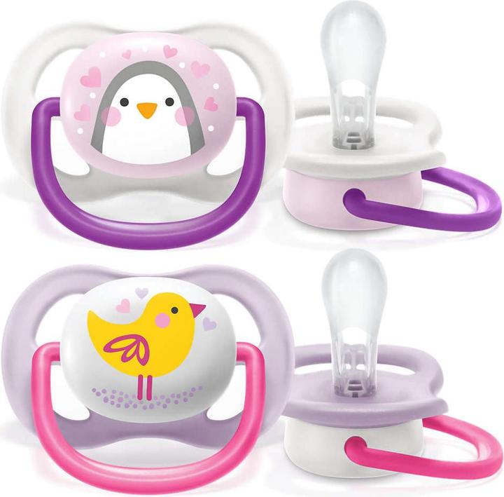Immagine prodotto Philips Avent SCF080/11 ciuccio ultra air (2 x, fino a 6 M., dalla nascita)