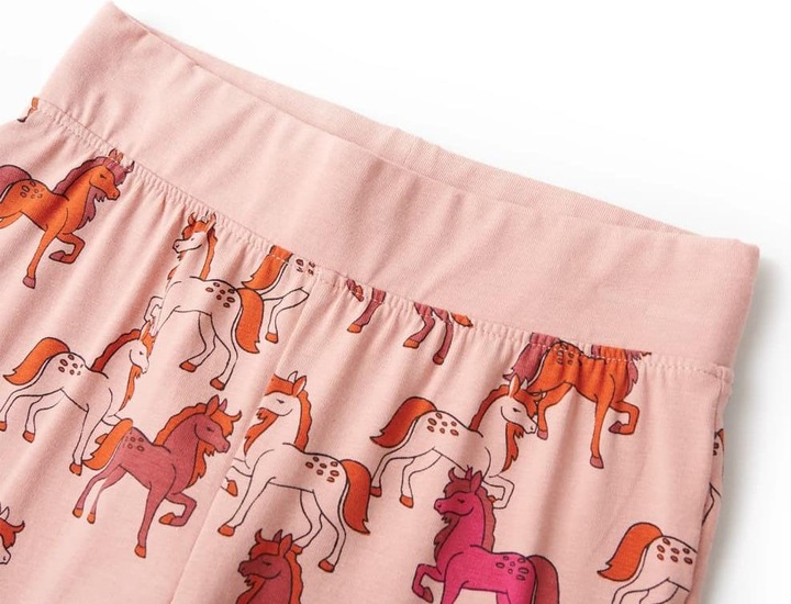 Actual product image VidaXL Children's pyjamas with long sleeves light pink 128,Material: 95 (128)