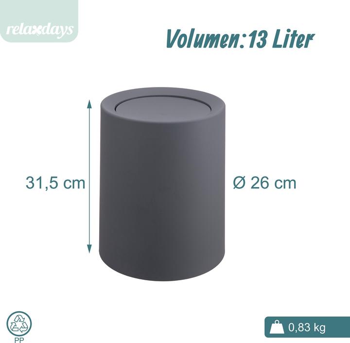 Image du produit Relaxdays poub13l (14 l)