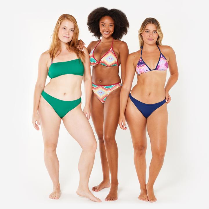 Produktbild Olaian Bikini-Oberteil Damen Triangel Surfen Mae Sangria rot (38)