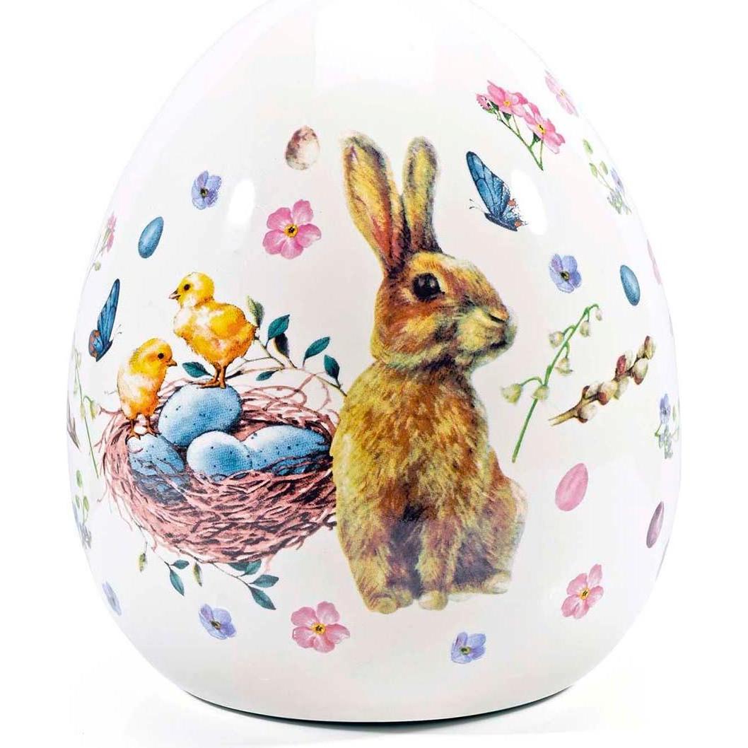 St. Benno, Osterdeko, Deko-Osterei »Frohe Ostern« (1 x)