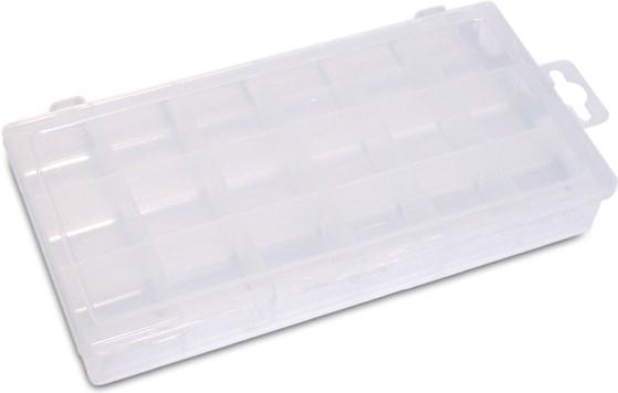 Actual product image InLine Small parts empty box - A 6 - 18 compartments