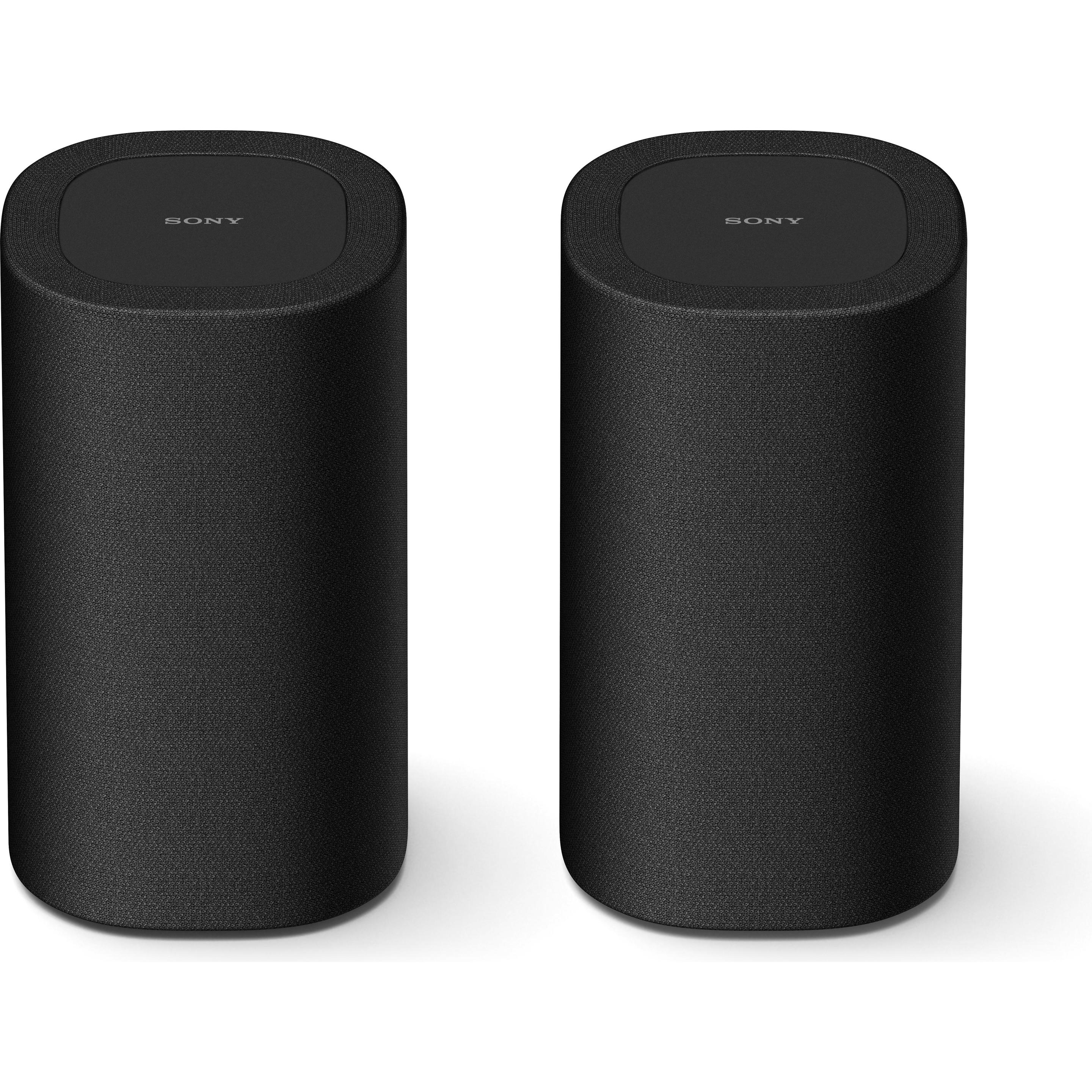 Sony Teatro Bravia Posteriore 8 (1 coppia, 100 W), Hi-Fi + Altoparlante home cinema, Nero