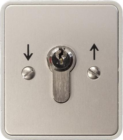 Image du produit Kaiser Nienhaus Commande de porte Bouton-poussoir à clé Ouvert