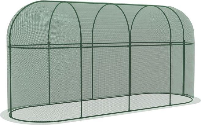 Immagine prodotto Swisshandel24 3 x 1 m Gartennetz, Pflanzenschutzzelt mit Tür, Insektenschutznetz, Winddichtes Gemüsenetz, Schädlin
