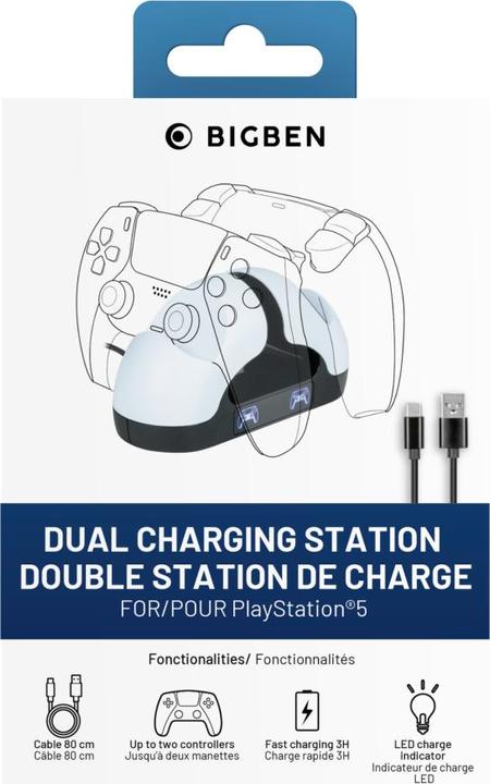 Produktbild Bigben USB Dual-Charger V3 (PS5)