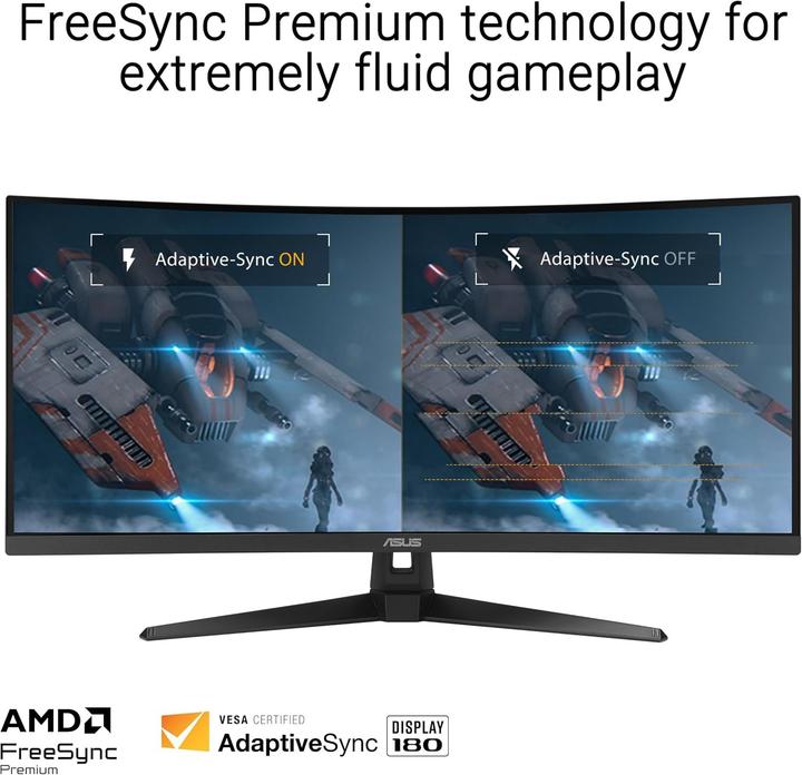 Actual product image ASUS TUF VG34VQ3B (3440 x 1440 pixels, 34")