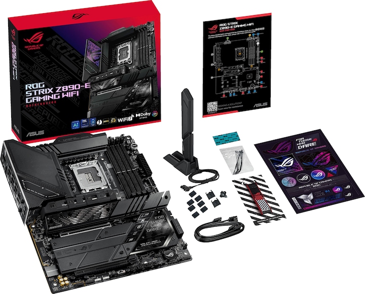 Actual product image ASUS ROG STRIX Z890-E GAMING WIFI (LGA 1851, Intel Z890, ATX)