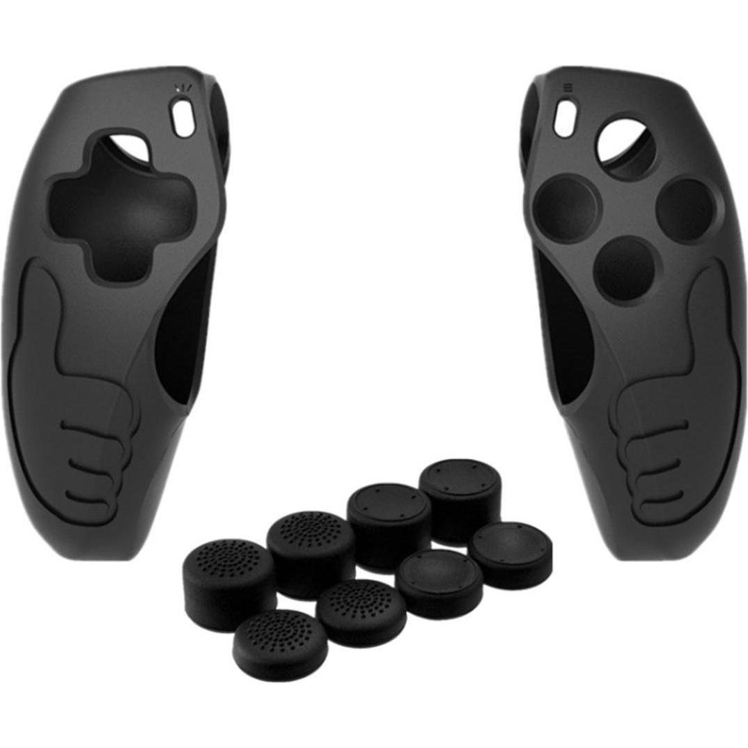 König Design Silikon Schutzhülle & Rocker Kappen Non slip Griff Cover Haut für PS5 Controller (PS5), Gaming Controller Z...