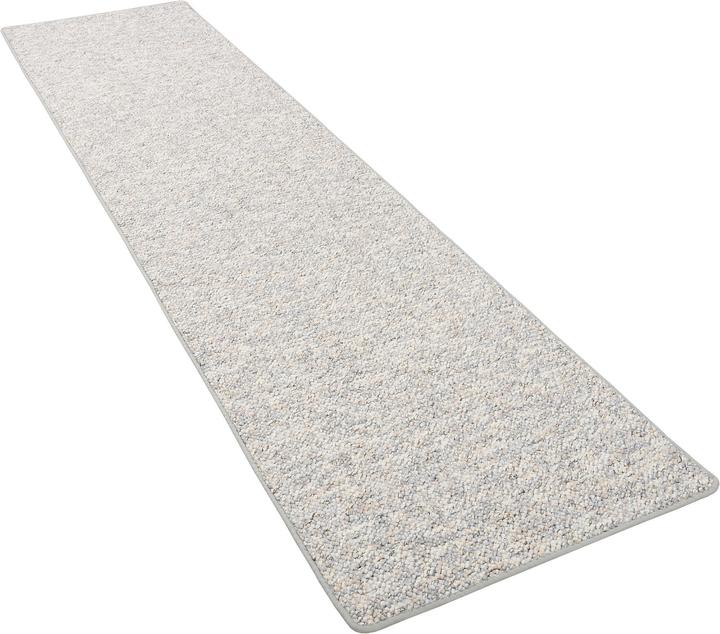 Snapstyle Woll-Optik Berber Läufer Juna Meliert (100 x 100 cm)