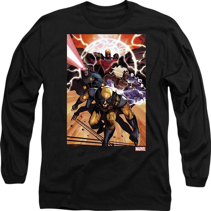 Actual product image Unisex Adult X-Men Team Attack T-Shirt (S)