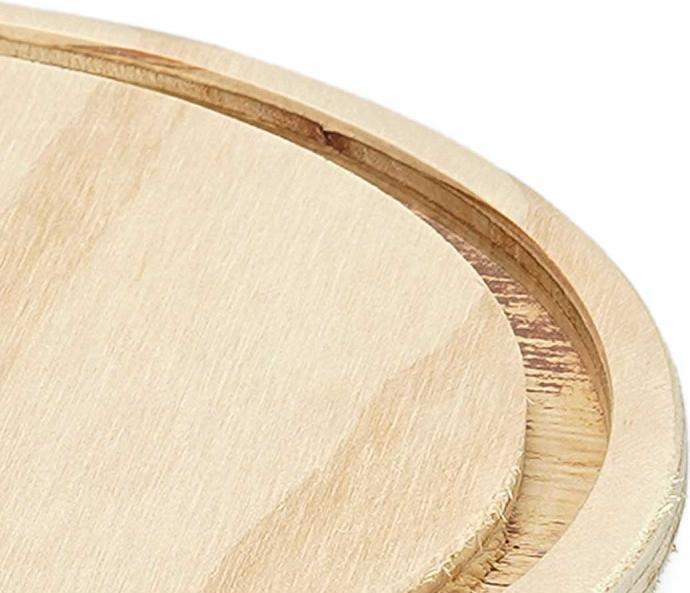 Image du produit Giftdecor dôme en verre avec base en bois 20 diamètre x 30cm (22 x 22 x 30 cm)