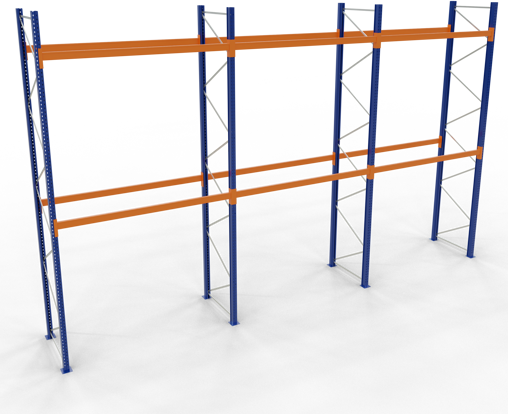 Immagine prodotto Schulte Lagertechnik Scaffale per pallet 3 campate á 2700 mm