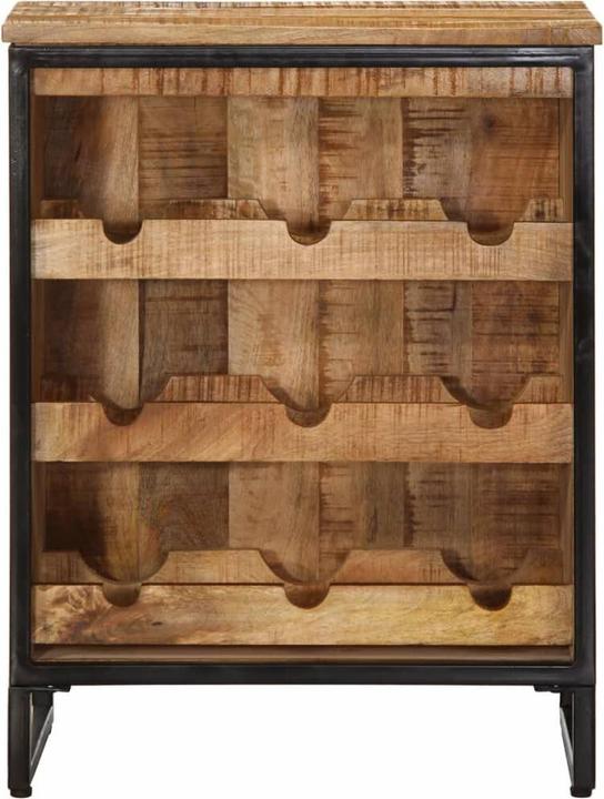 Produktbild vidaXL Weinregal (9 Flaschen, 55 x 33 x 70 cm)