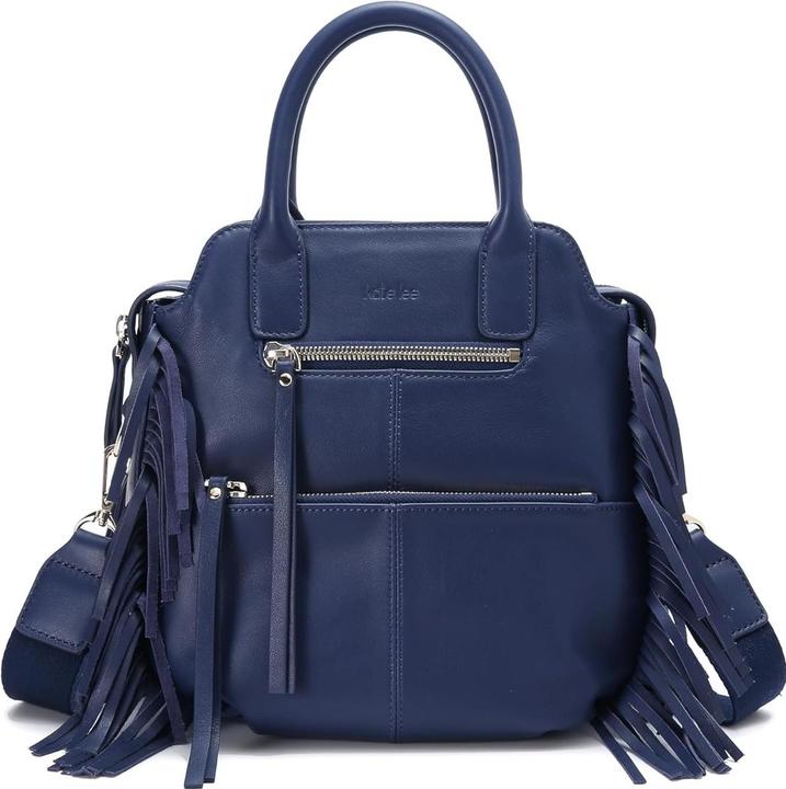 Actual product image Kate Moss Fringed Leather Shoulder Bag