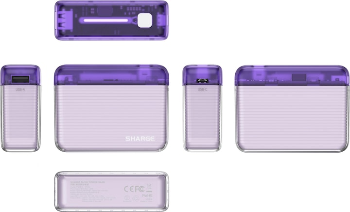 Actual product image Sharge Flow (10000 mAh, 20 W, 37 Wh)