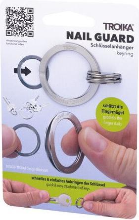 Productafbeelding Troika Schlüsselanhänger NAIL GUARD