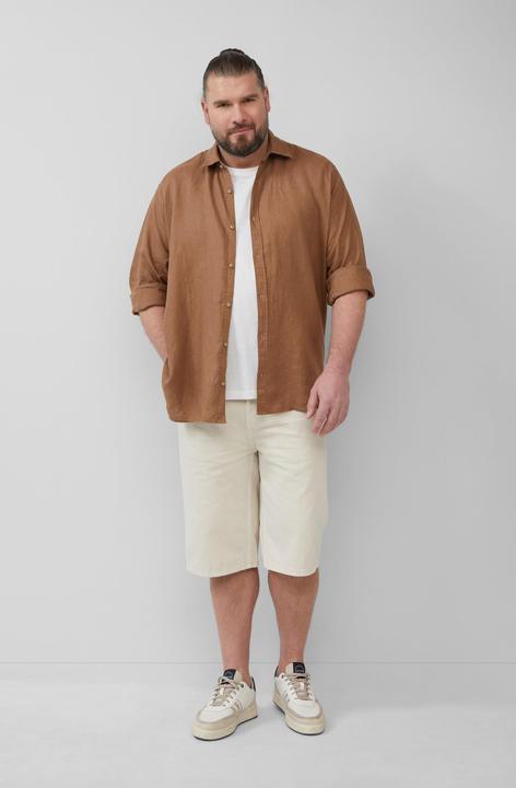 Produktbild S.Oliver Hemd Regular Fit: Langarmhemd aus Leinen (4XL)