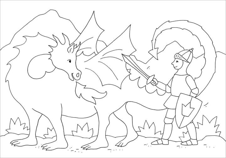 Image du produit Tessloff Mon plus beau livre de coloriage. Les chevaliers. Coloriage pour les enfants à partir de 5 ans