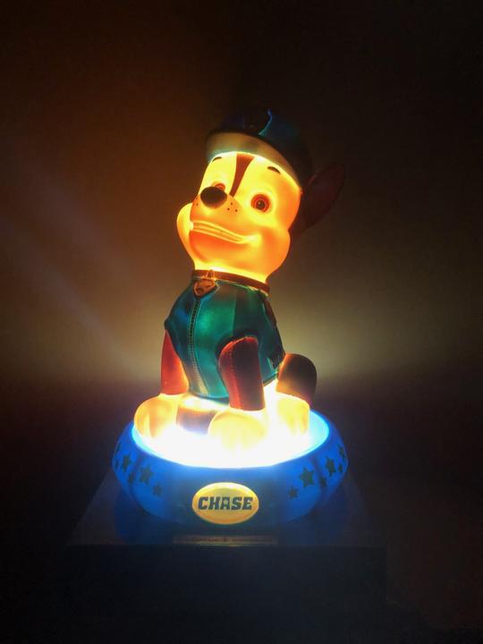 Actual product image Kids Licensing Chase night light