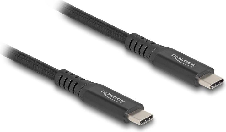 Image du produit Delock USB4-Kabel Type-C Daten / Display / PCIe (0.50 m, USB 4.0, 100 W)