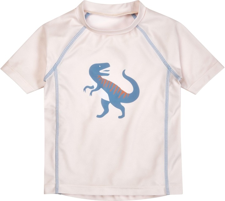 Playshoes UV-Shirt kurzarm Dino Ecru Gr. 98/104 (104)
