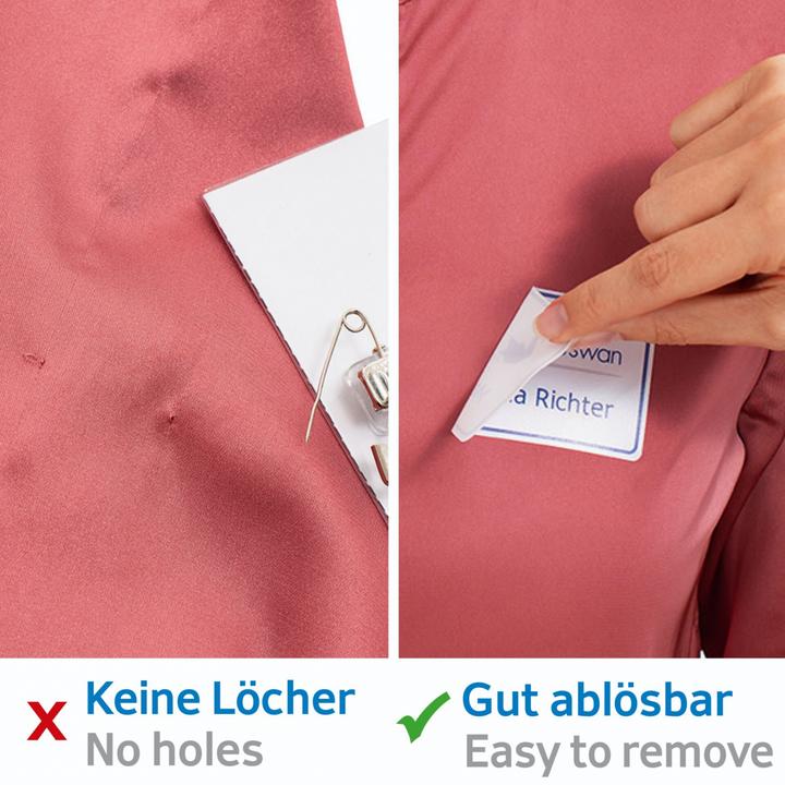 Produktbild HERMA Namensetiketten A4 ablösbar