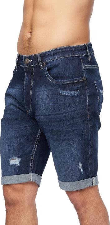 Actual product image Crosshatch Mens Riptrey Abraised Denim Shorts (30)