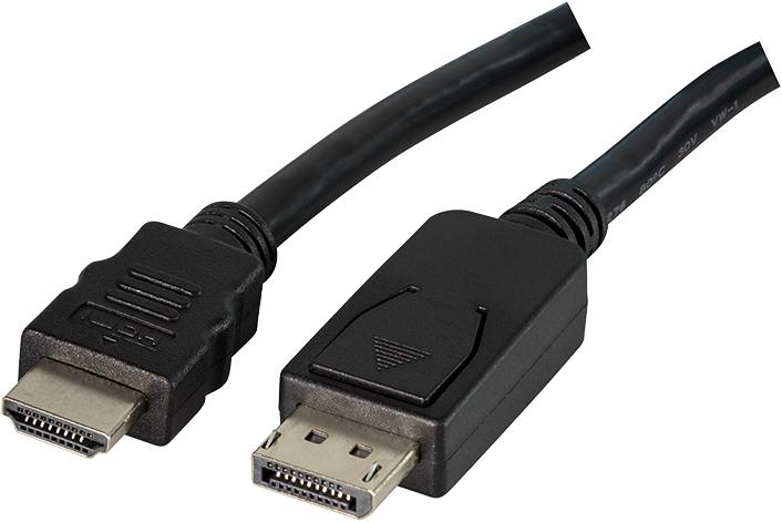 Image du produit LogiLink DisplayPort vers HDMI (2 m, DisplayPort)