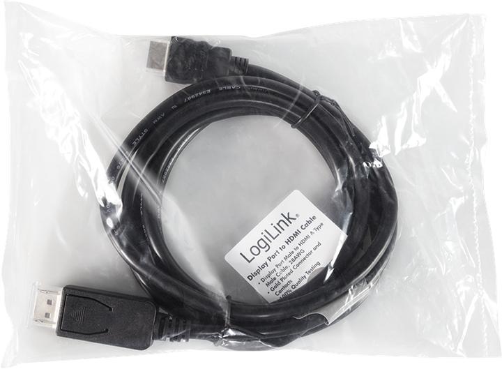 Image du produit LogiLink DisplayPort vers HDMI (2 m, DisplayPort)