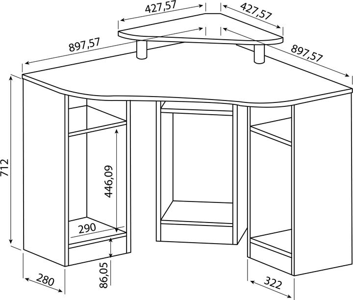Produktbild Temahome Corner (94 x 82 cm)