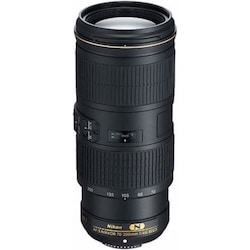 Nikon AF-S Nikkor 70-200mm f/4G ED VR (Nikon F, Vollformat), Objektiv, Schwarz