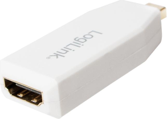 Image du produit LogiLink 4K Mini DisplayPort 1.2 vers HDMI (HDMI, 6.10 cm)