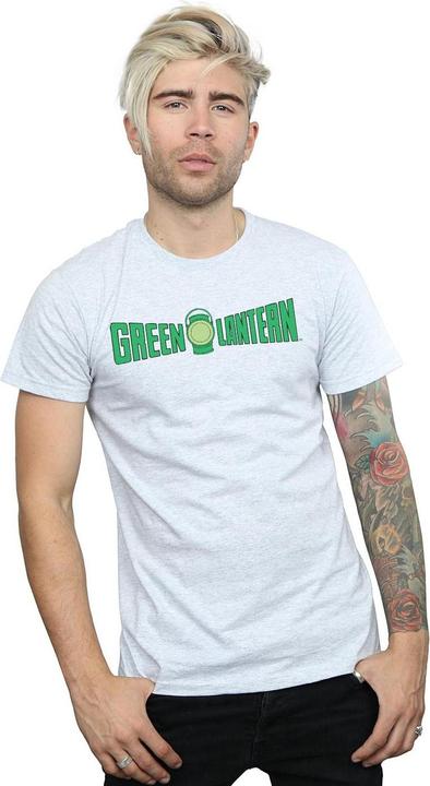 Image du produit - T-shirt GREEN LANTERN TEXT LOGO - Homme (M)