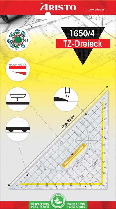 Actual product image Aristo Angle 25cm 1650/4 from plexiglass (25 cm)