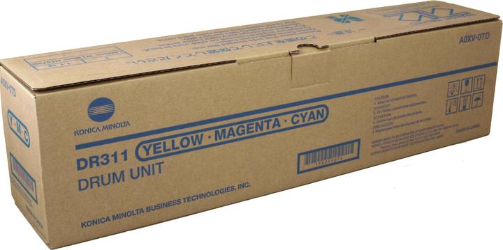 Actual product image Konica Minolta A0XV0TDDR-311C Drum Kit color 75.000 pages PU=1 color (M, C, Y)