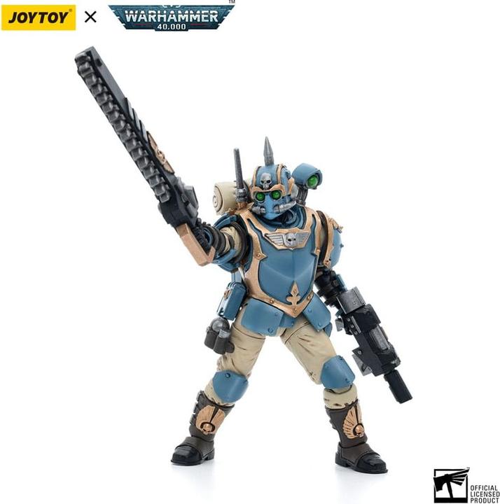Image du produit Joy Toy Warhammer 40k figurine 1/18 Astra Militarum Tempestus Scions Squad 55th Kappic Eagles Tempestor 12 c