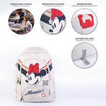 Produktbild Minnie Mouse Minnie - Schulrucksack gross 46 cm, hellgrau