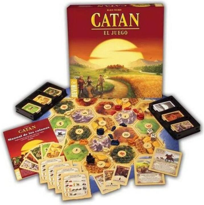 Actual product image Devir Table game Catan Junior BGCATAN (ES) (Spanish, 3 - 4 Players)