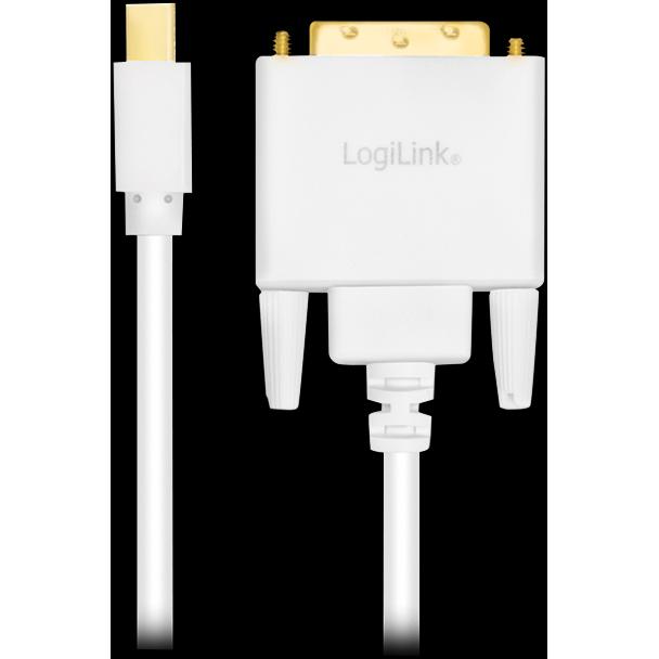 Thumbnail - LogiLink Mini DisplayPort — DVI (1.80 m, DisplayPort), Video Kabel