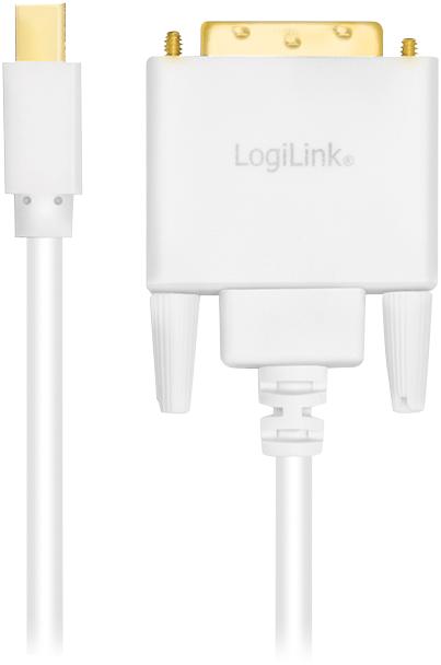 Actual product image LogiLink Mini DisplayPort — DVI (3 m, DisplayPort, 1.2)