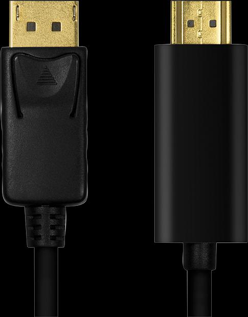 Produktbild LogiLink DisplayPort — HDMI (Typ A) (5 m, DisplayPort, 1.4)